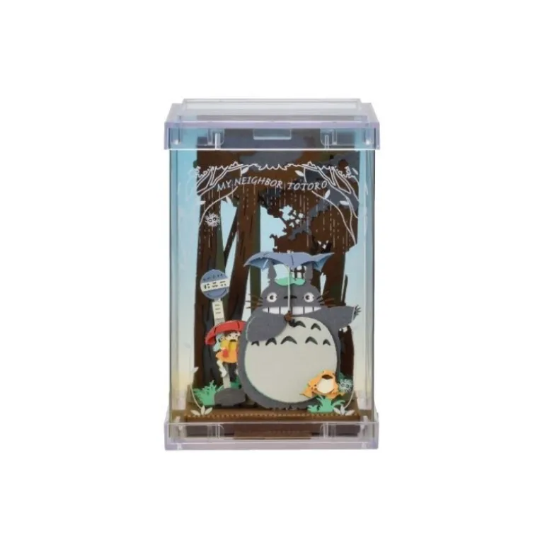 Loisirs Créatifs>Maison Ghibli Théâtre de papier Cube La Danse de la pluie - Mon Voisin Totoro