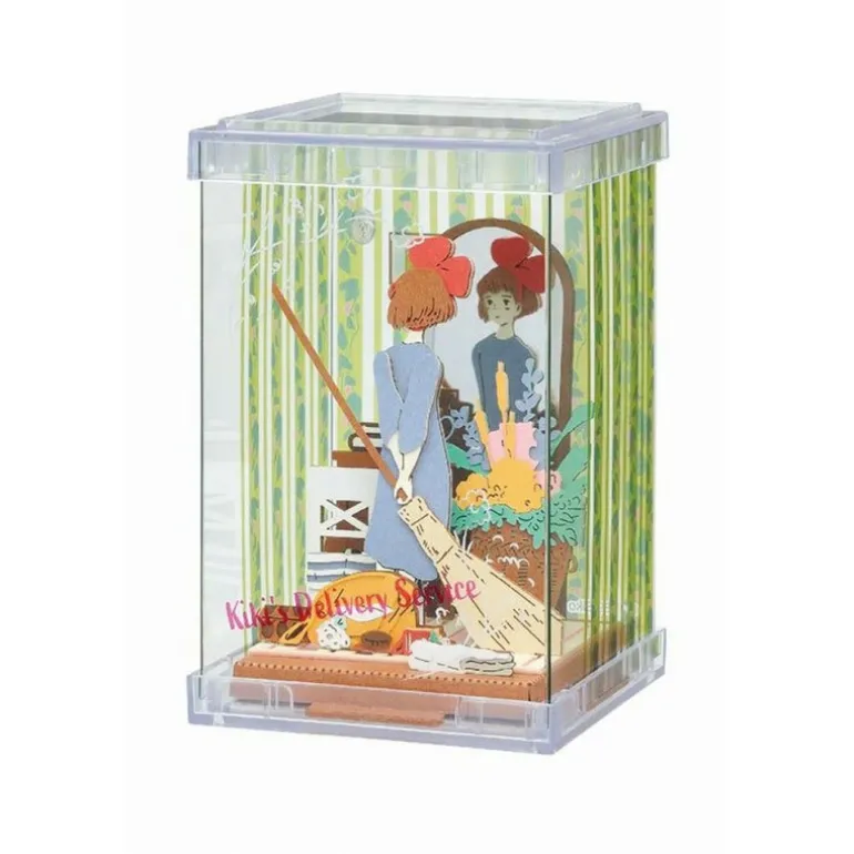 Loisirs Créatifs>Maison Ghibli Théâtre de papier Cube Préparation au départ - Kiki la petite sorcièr