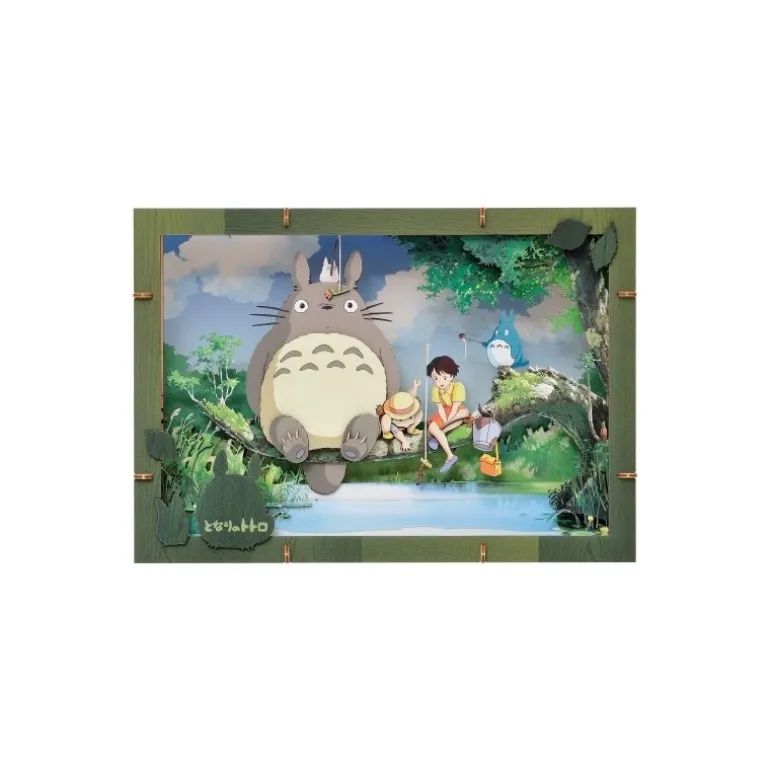 Loisirs Créatifs>Maison Ghibli Théâtre de papier Deluxe Totoro pêche - Mon Voisin Totoro