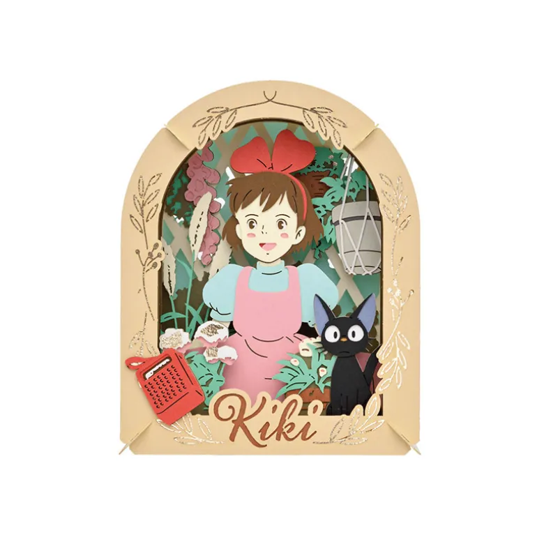Loisirs Créatifs>Maison Ghibli Théâtre de papier Flower garden - Kiki la petite sorcière