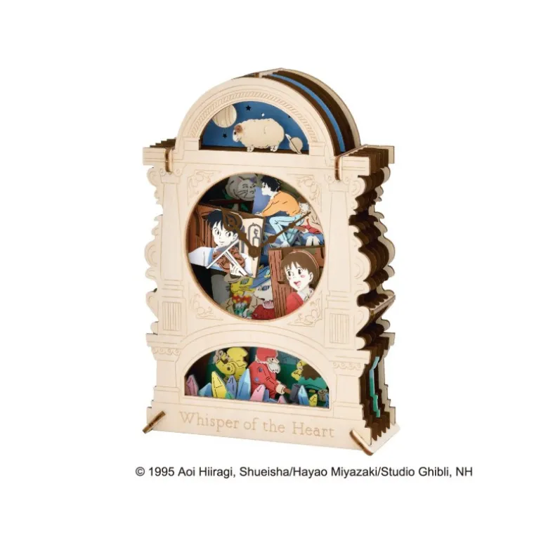 Loisirs Créatifs>Maison Ghibli Théâtre de papier Horloge - Si tu tends l'oreille