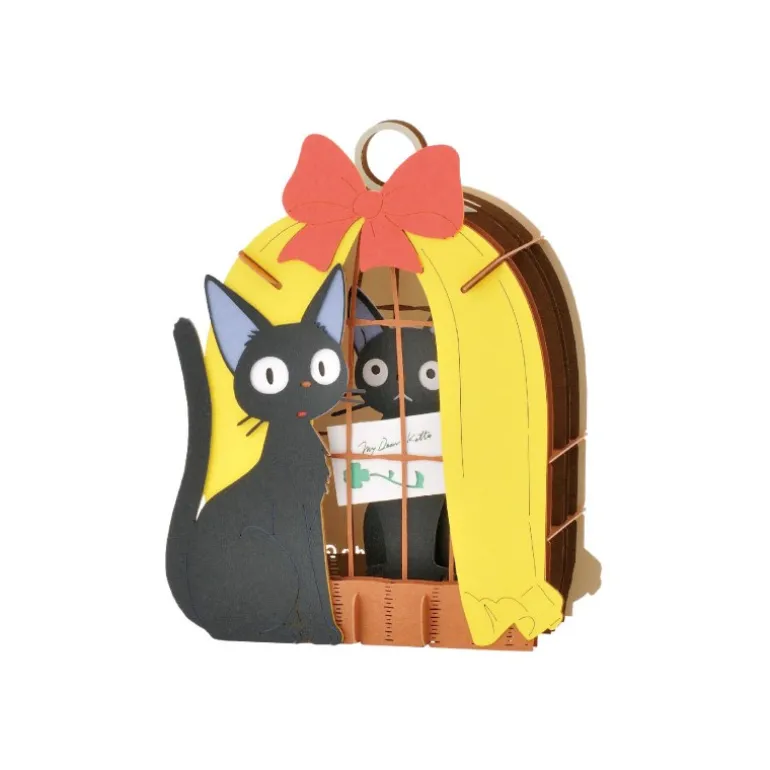 Loisirs Créatifs>Maison Ghibli Théâtre de papier Jiji "Je suis là" - Kiki la petite sorcière