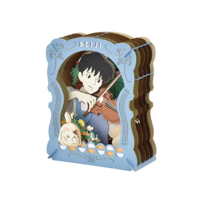 Loisirs Créatifs>Maison Ghibli Théâtre de papier Seiji joue au violon - Si tu tends l'oreille