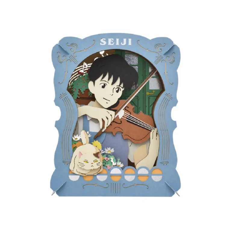 Loisirs Créatifs>Maison Ghibli Théâtre de papier Seiji joue au violon - Si tu tends l'oreille