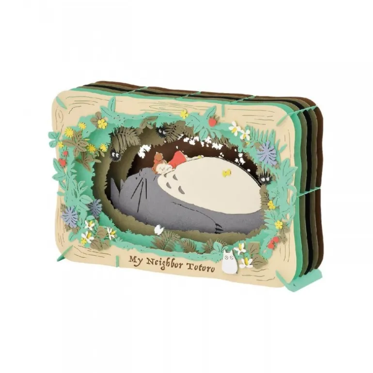 Loisirs Créatifs>Maison Ghibli Théâtre de papier Sieste de Mei - Mon Voisin Totoro