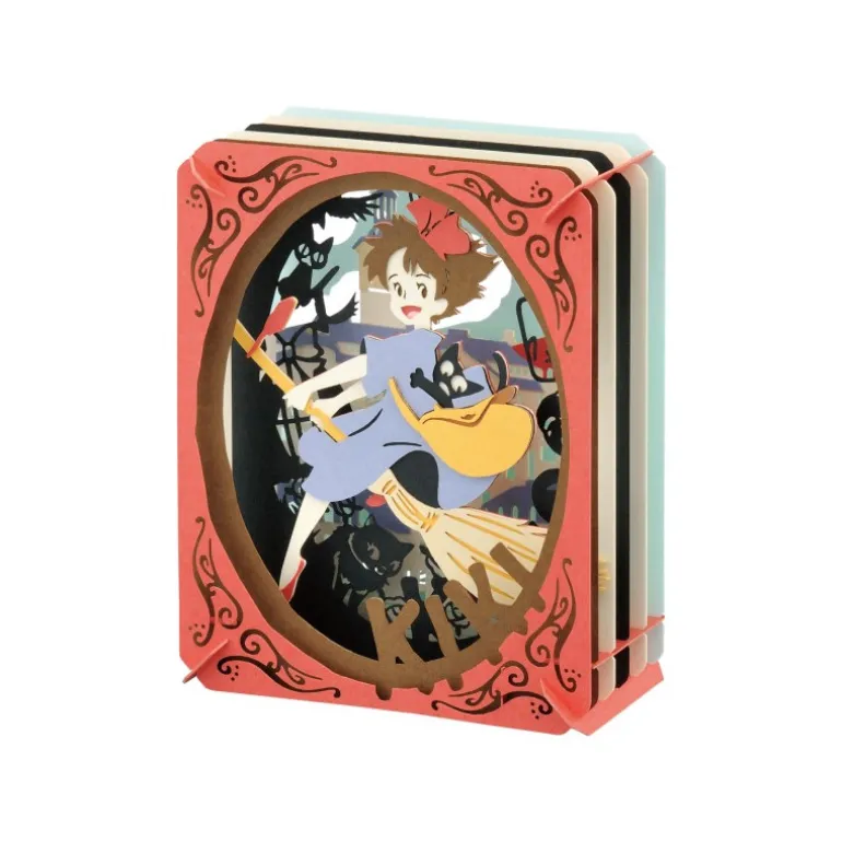 Loisirs Créatifs>Maison Ghibli Théâtre de papier Souvenirs de Koriko - Kiki la petite sorcière