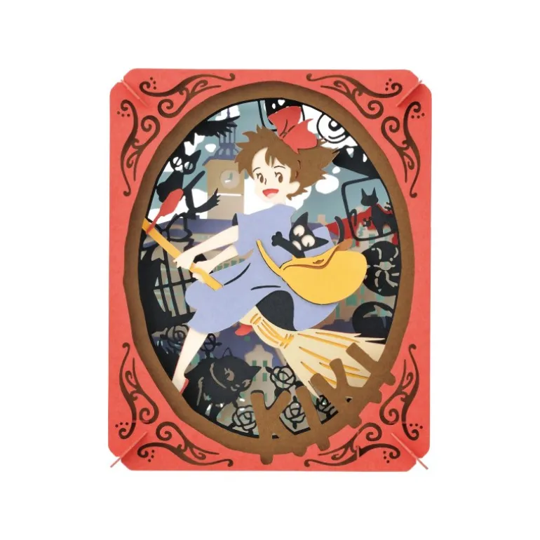 Loisirs Créatifs>Maison Ghibli Théâtre de papier Souvenirs de Koriko - Kiki la petite sorcière