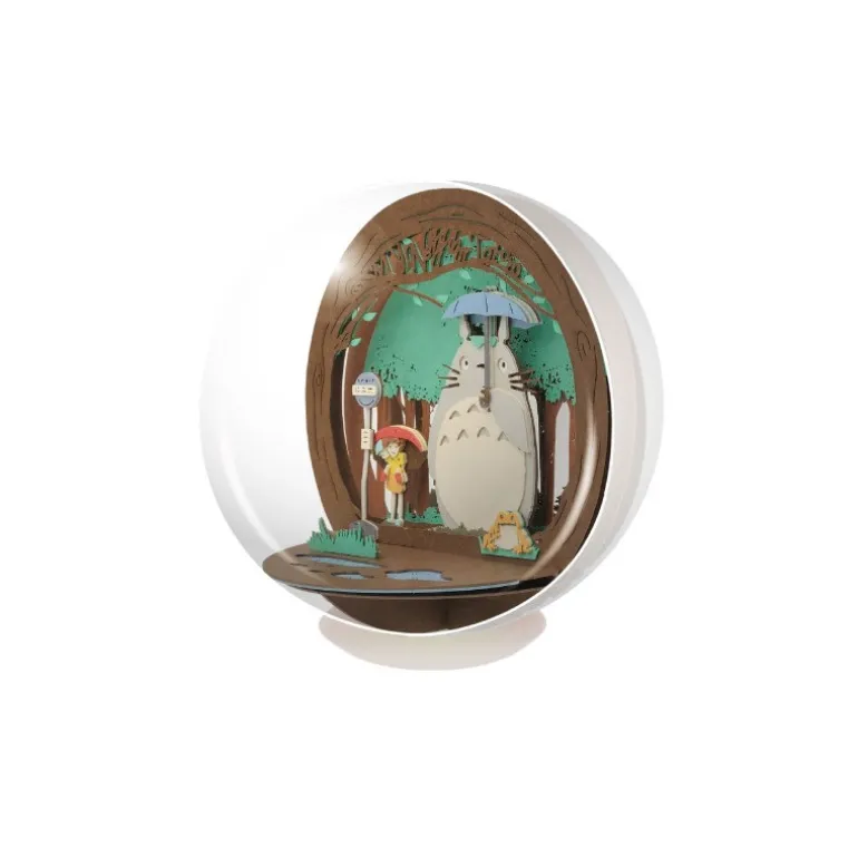 Loisirs Créatifs>Maison Ghibli Théâtre de papier sphère Arrêt de bus - Mon voisin Totoro