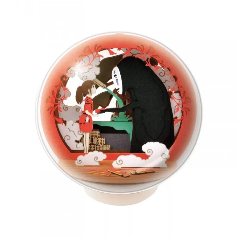 Loisirs Créatifs>Maison Ghibli Théâtre de papier sphère Cadeau de No-Face - Le Voyage de Chihiro