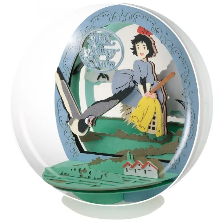 Loisirs Créatifs>Maison Ghibli Théâtre de papier sphère Kiki vole -Kiki la petite sorcière