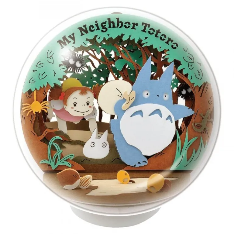 Loisirs Créatifs>Maison Ghibli Théâtre de papier sphère Tunnel secret -Mon Voisin Totoro