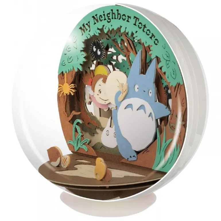 Loisirs Créatifs>Maison Ghibli Théâtre de papier sphère Tunnel secret -Mon Voisin Totoro