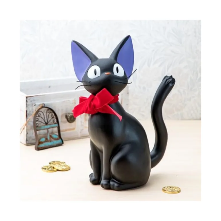 Tirelires>Maison Ghibli Tirelire Jiji - Kiki la petite sorcière