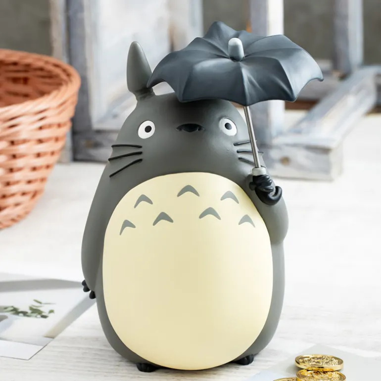 Tirelires>Maison Ghibli Tirelire Totoro Gris - Mon Voisin Totoro