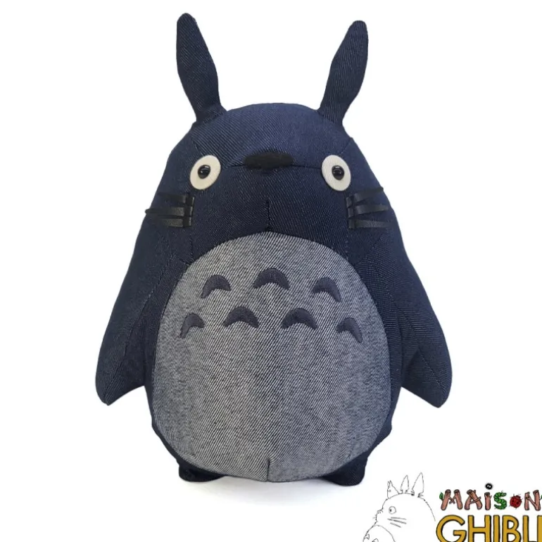 Peluches Classiques>Maison Ghibli Totoro Denim - Mon Voisin Totoro