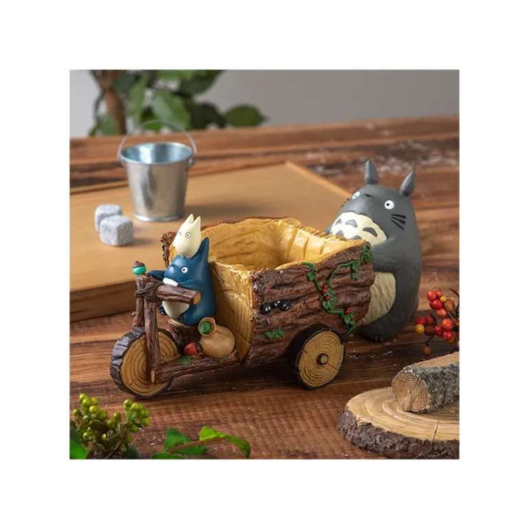 Décoration>Maison Ghibli Tricycle Diorama Pot - Mon Voisin Totoro