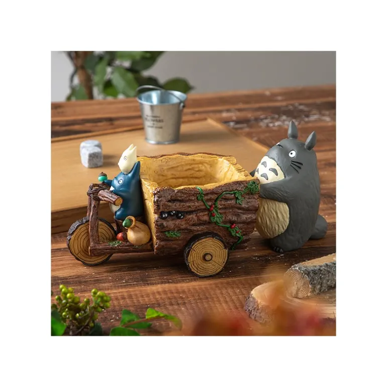 Décoration>Maison Ghibli Tricycle Diorama Pot - Mon Voisin Totoro