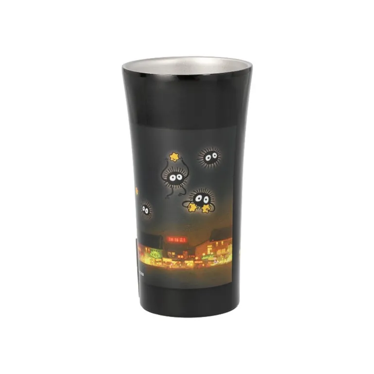 Cuisine Et Table>Maison Ghibli Tumbler Metal 300ml No Face Feux d’artifices - Le Voyage de Chihiro