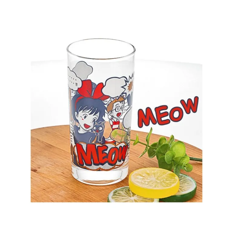 Cuisine Et Table>Maison Ghibli Verre Vintage Meow - Kiki la petite sorcière
